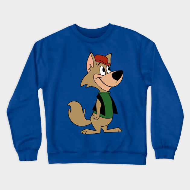 Ding-A-Ling Wolf Crewneck Sweatshirt by LuisP96